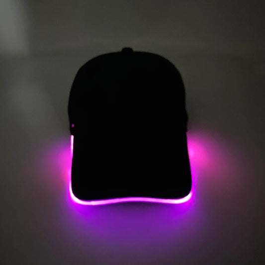 GlowFiber LED Baseball Cap